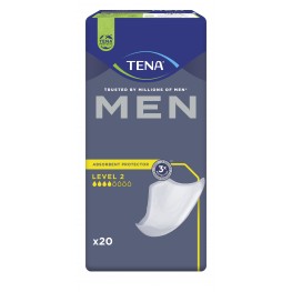 TENA Men Level 2 - Урологичен протектор за мъже Ниво 2 - 4 капки - 450мл x20 бр.